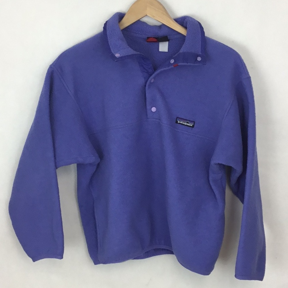 Girl’s PATAGONIA Synchilla Purple Pullover